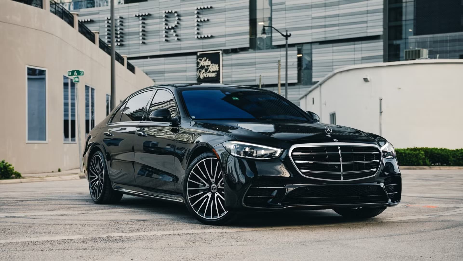 Mercedes-Benz S-Class 580 — Miami Bliss Limo executive sedan