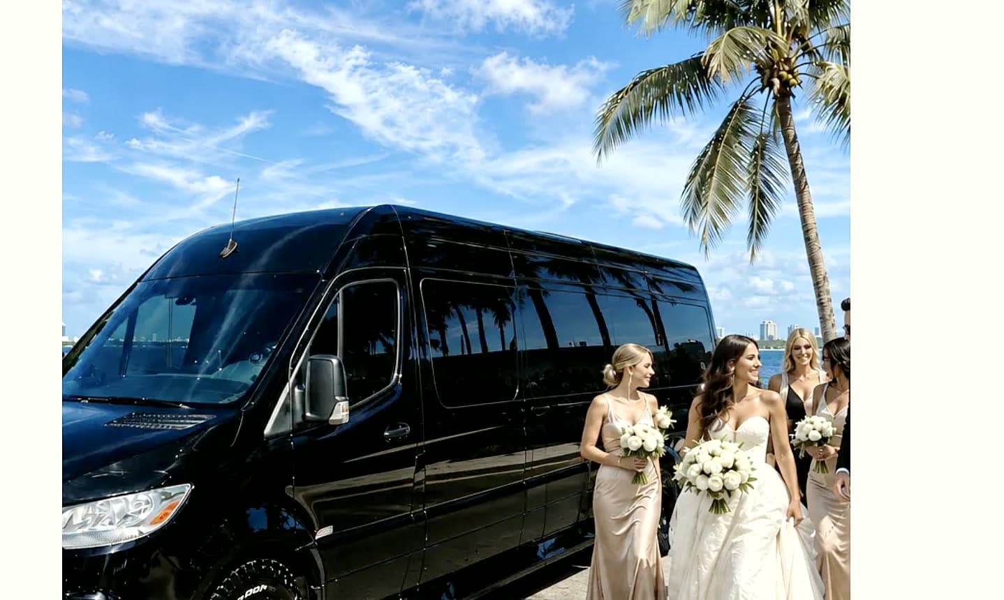 Wedding transportation — Miami Bliss Limo special occasions